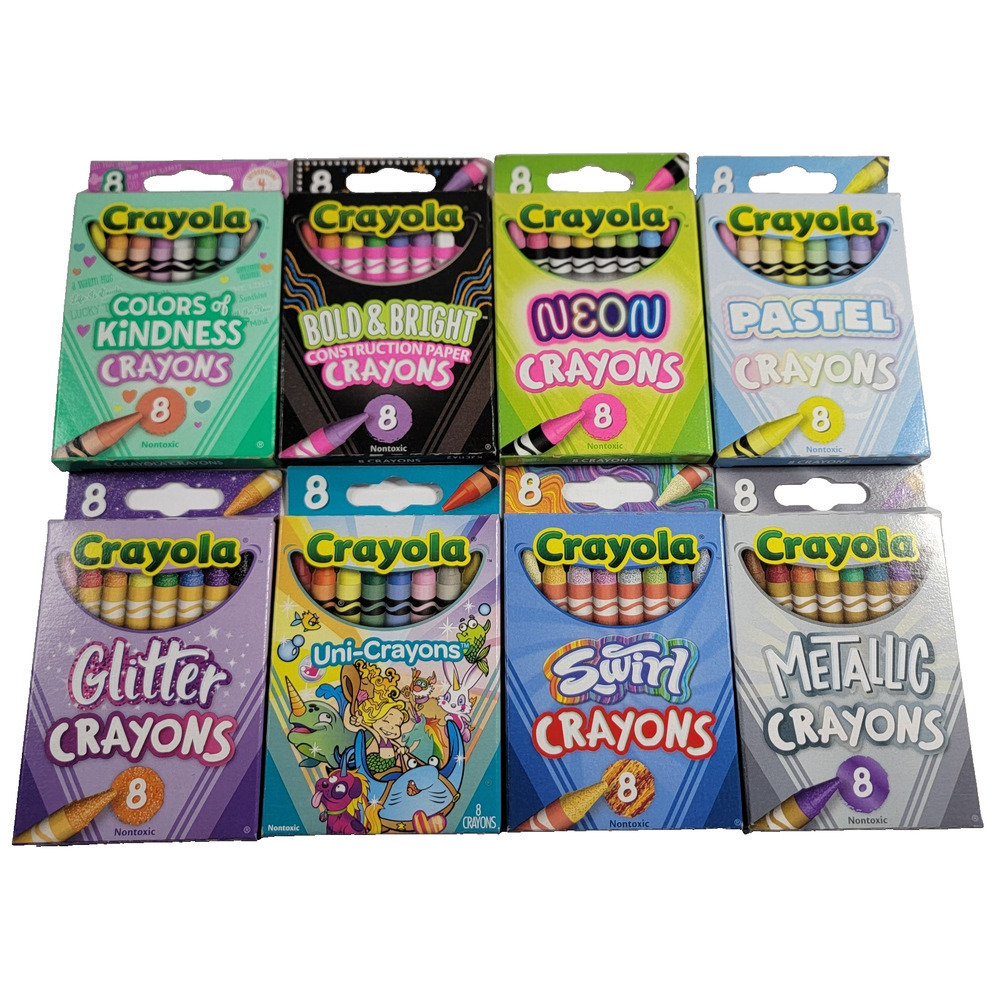 SPECIAL EFFECTS CRAYOLA CRAYON BUNDLE!! BRAND NEW!! GREAT FOR KIDS GIFTS & FUN! - Picture 1 of 11